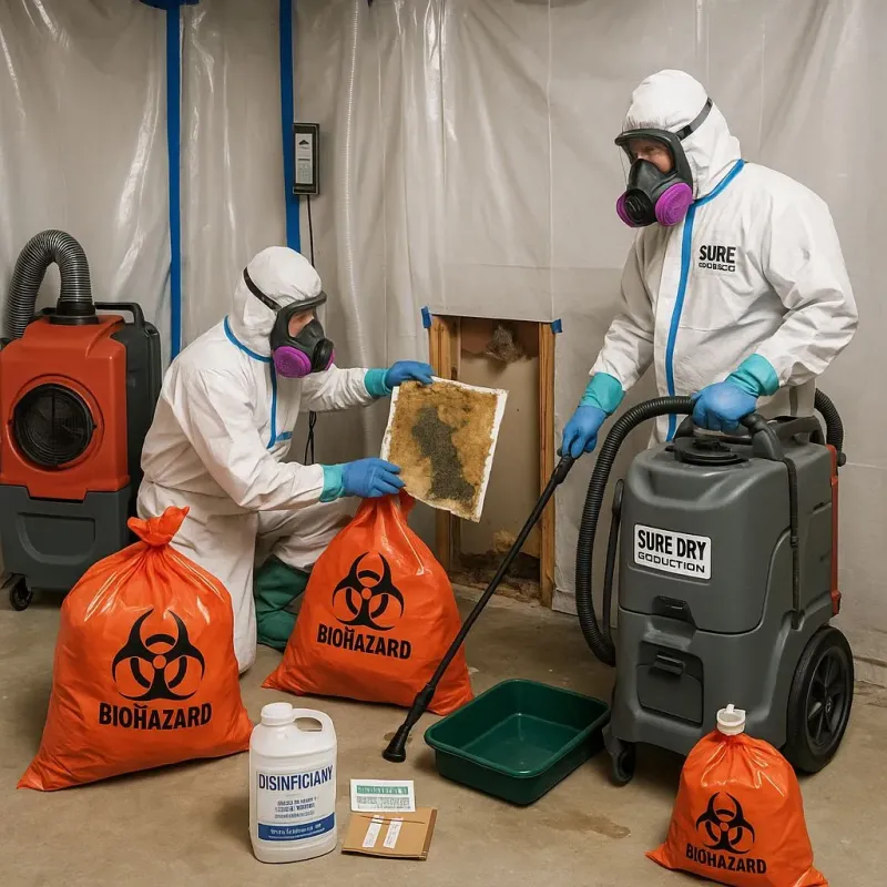 Contaminated Water Handling Protocols process in Leakey, TX