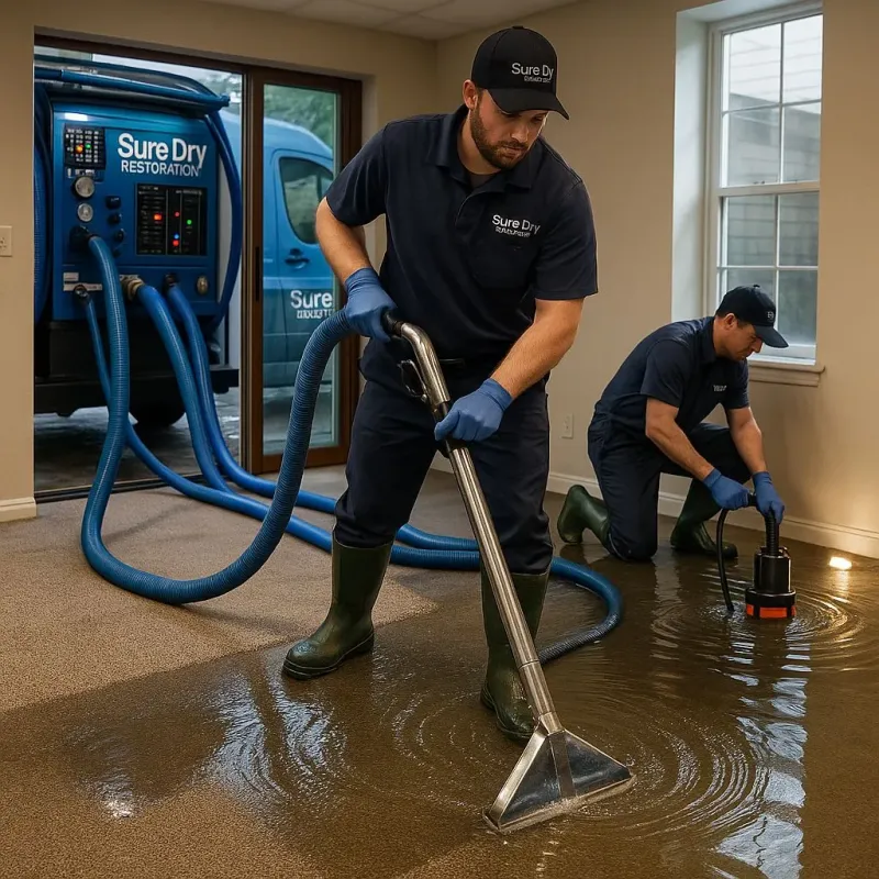 Water Extraction and Removal process in Leakey, TX